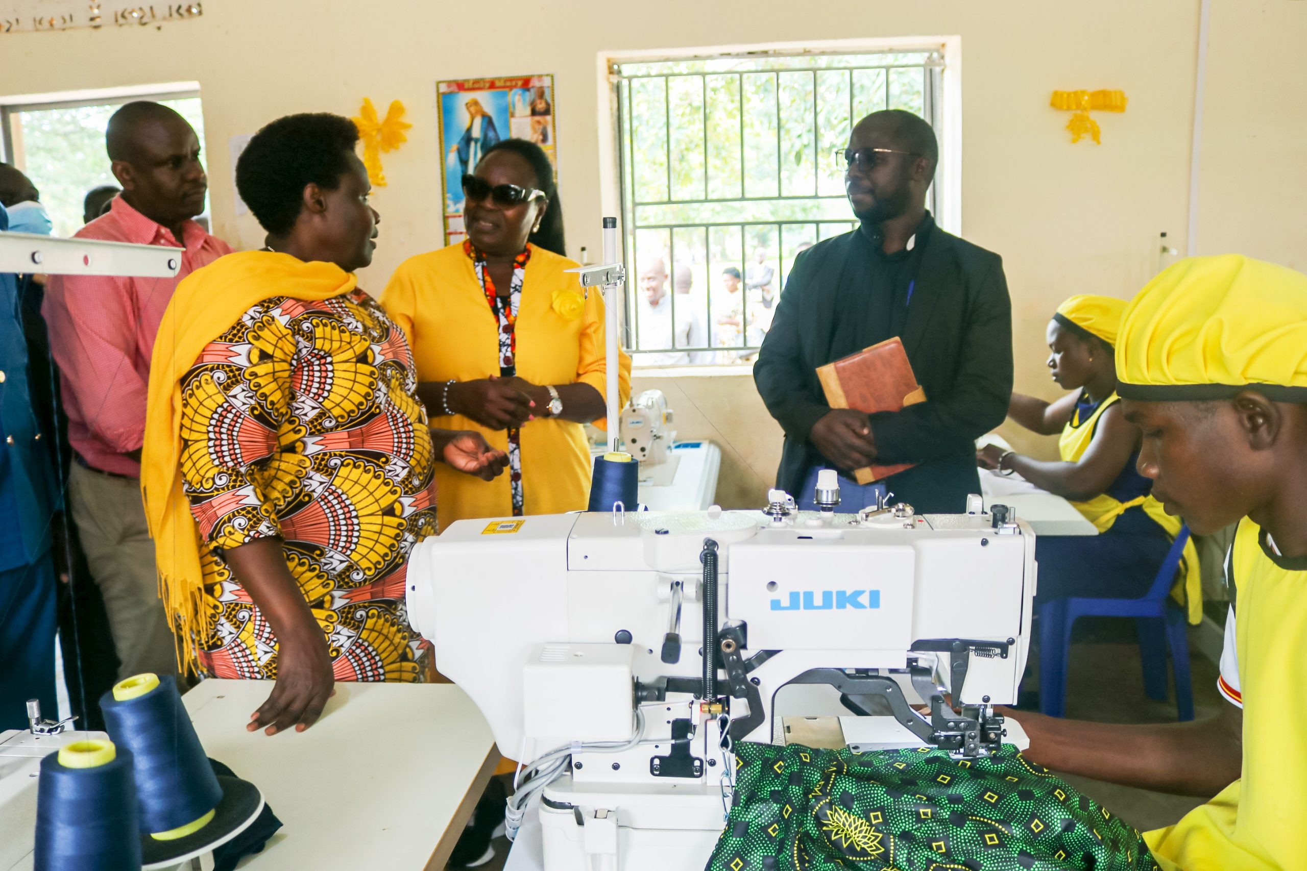 Uiri Commissions St. Stephen Katakwi Textiles Skills Development Centre